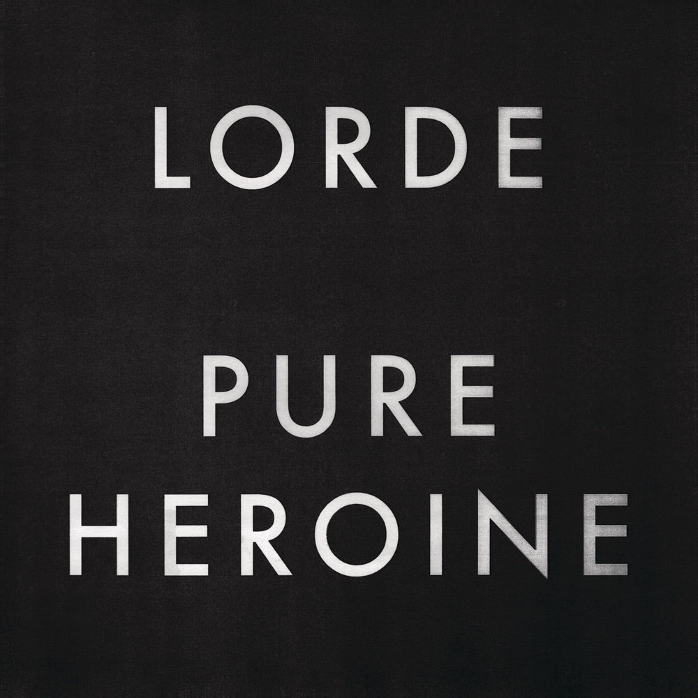 Lorde Pure Heroine CD cover art