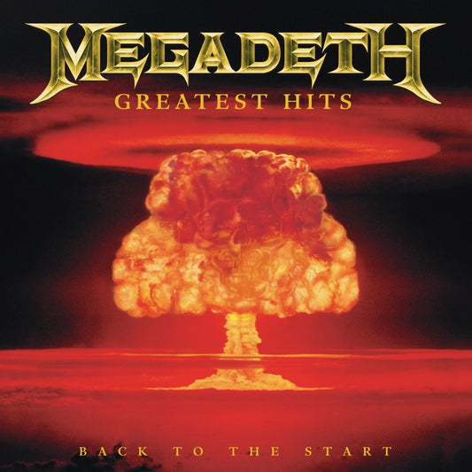 Megadeth Greatest Hits: Back to the Start CD cover art