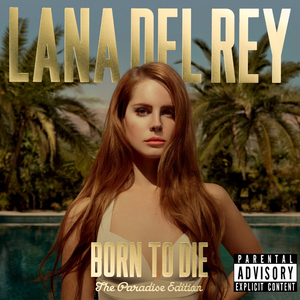 Lana Del Rey Born to Die: The Paradise Edition CD cover art