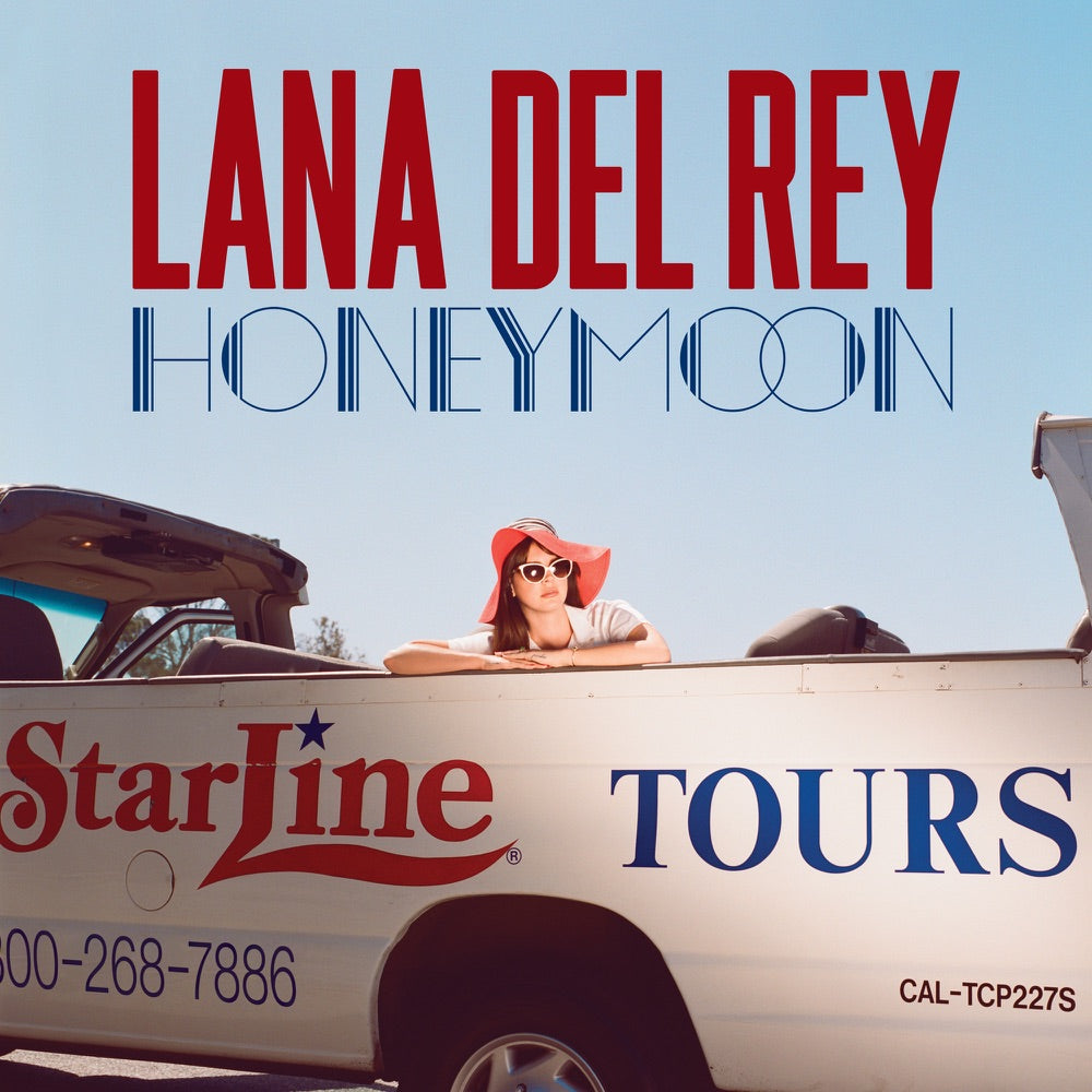 Lana Del Rey Honeymoon CD cover art