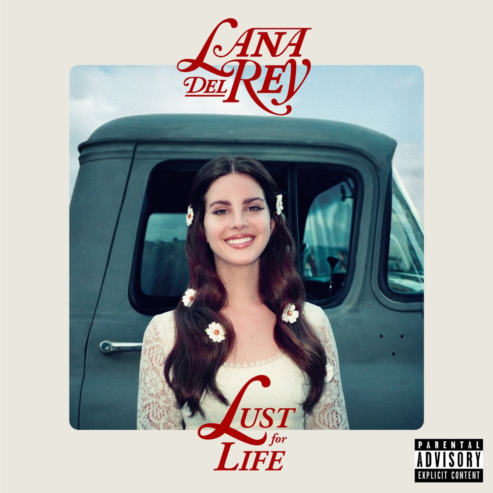 Lana Del Rey Lust for Life CD cover art