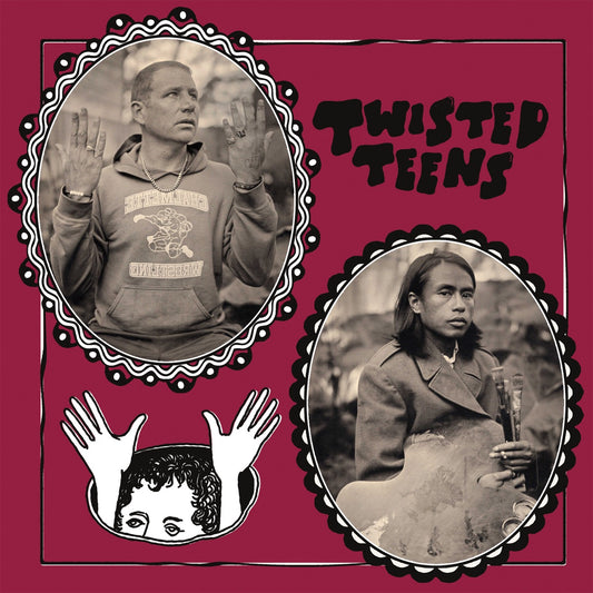Twisted Teens - The Holy Cross Tigers (Loser Edition Maroon Vinyl) square album cover art
