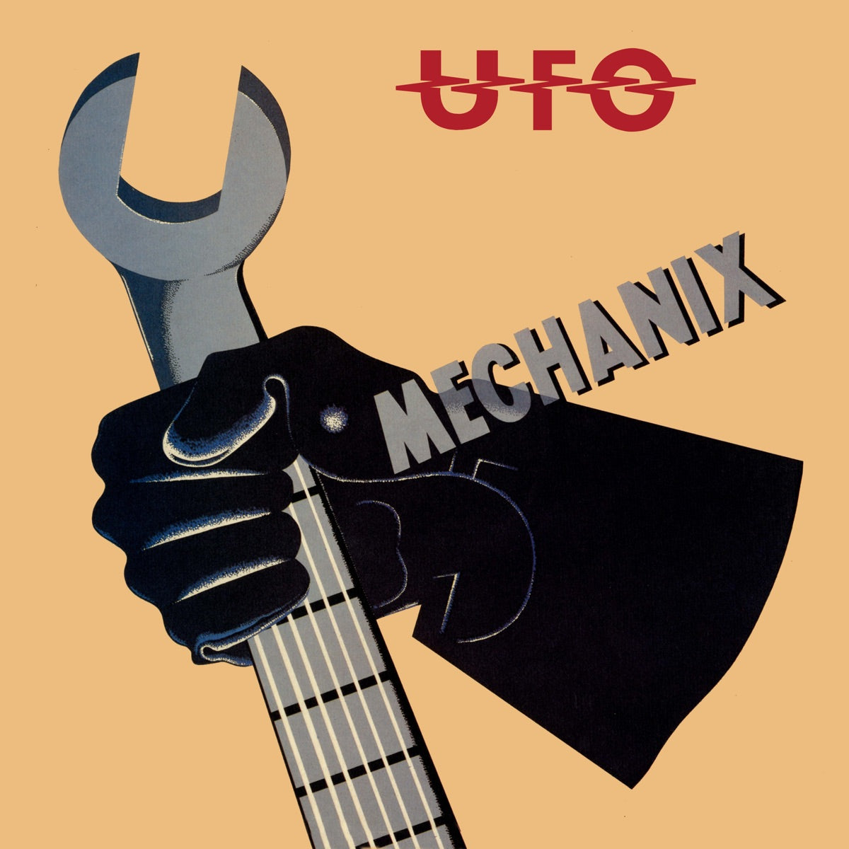 UFO "Mechanix" (Deluxe Edition) 3xLP cover art