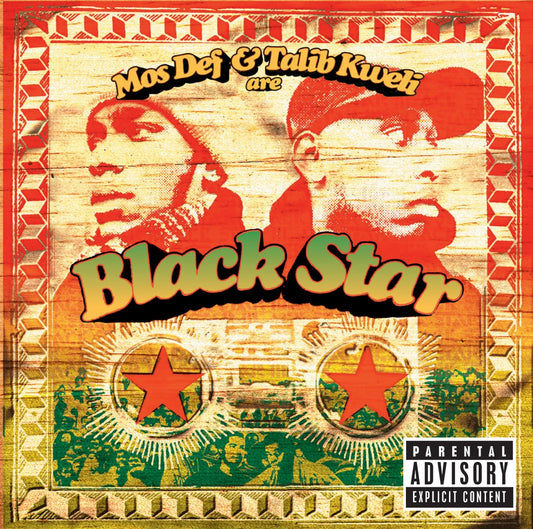 Black Star “Mos Def & Talib Kweli Are Black Star” CD cover art