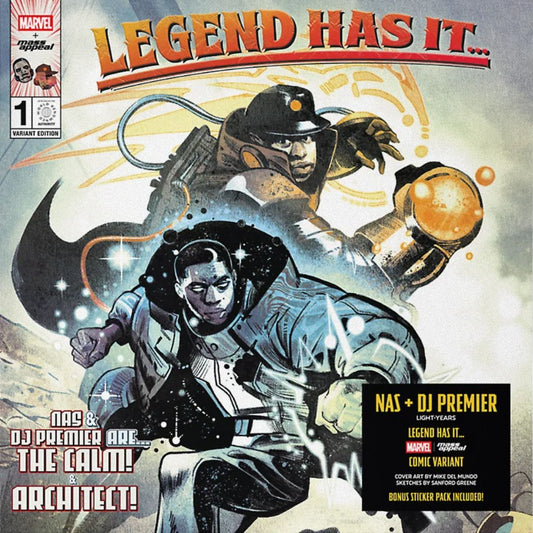 Nas and DJ Premier "Light-Years (Marvel Variant Edition)" 2xLP