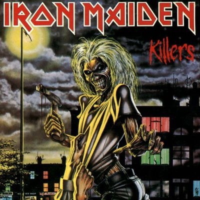Iron Maiden Killers album cover