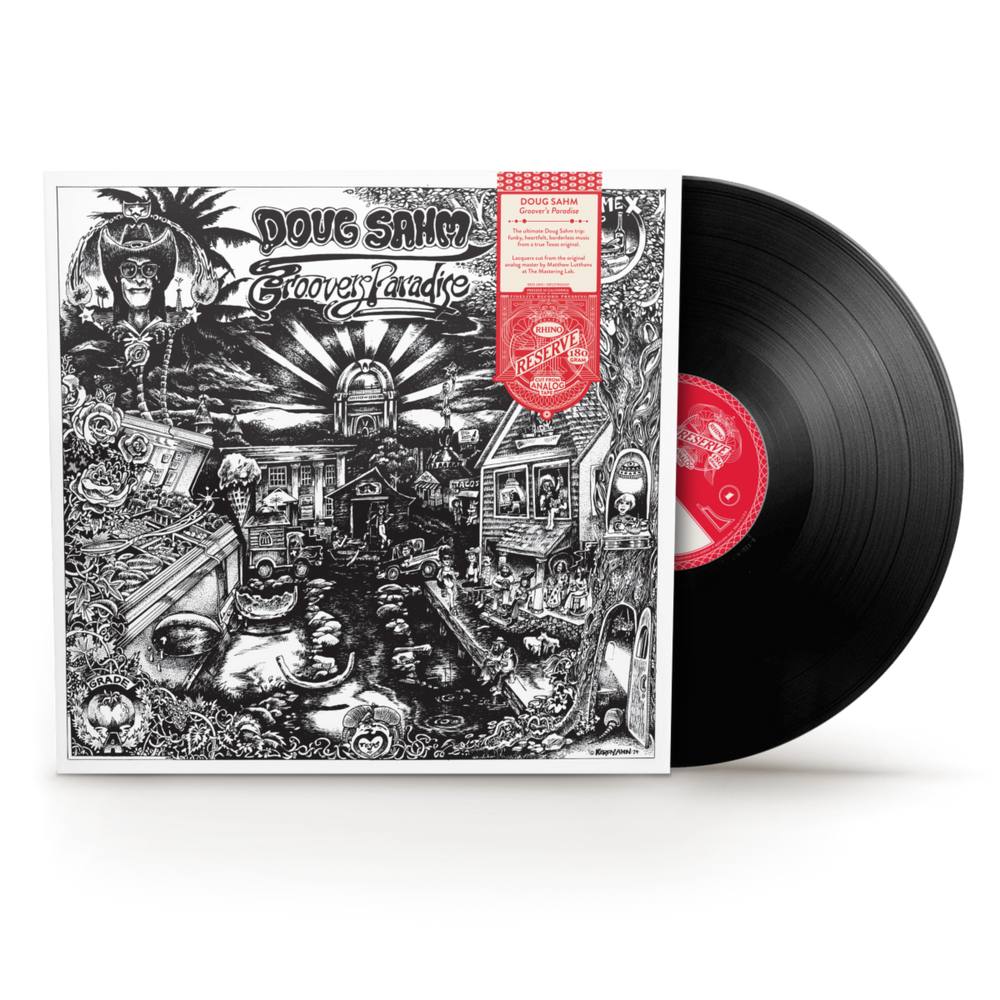 Doug Sahm Groover’s Paradise (Rhino Reserve) vinyl cover