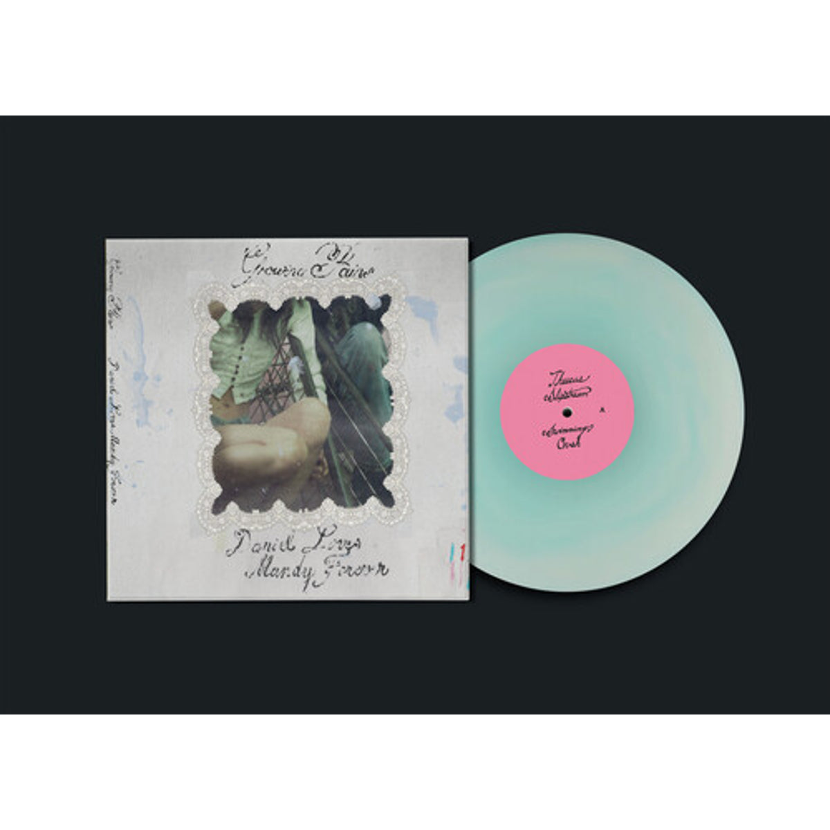 Growing Pains "Daniel Loves Mandy Forever" (Translucent Seafoam vinyl) LP cover art