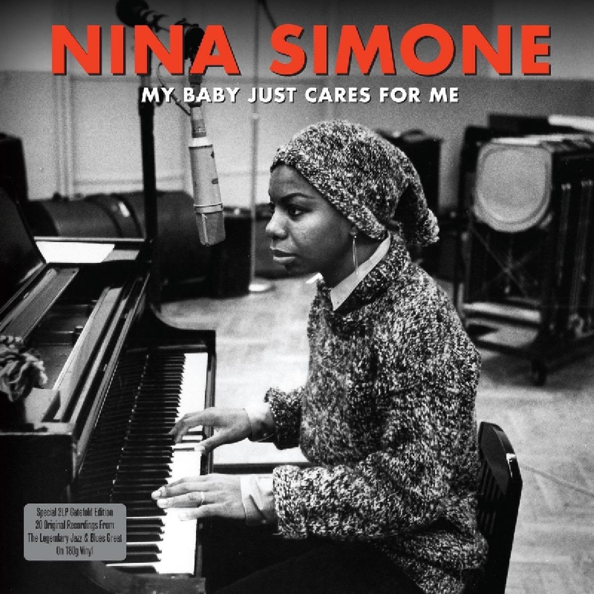 Nina Simone “My Baby Just Cares for Me” LP cover art