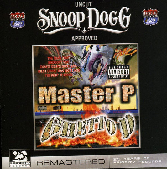 Master P “Ghetto D” CD cover art