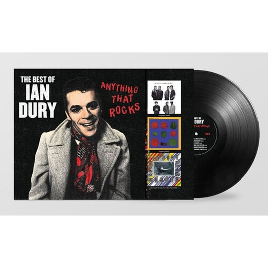 Ian Dury "Anything That Rocks: The Best Of" (Import) LP cover art