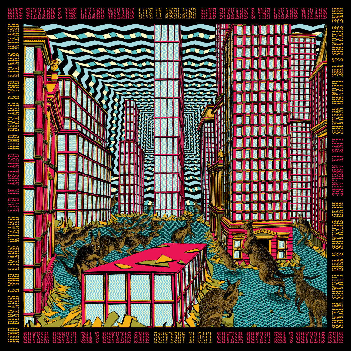 King Gizzard & The Lizard Wizard - Live in Adelaide '19 (Fuzz Club Edition) album cover