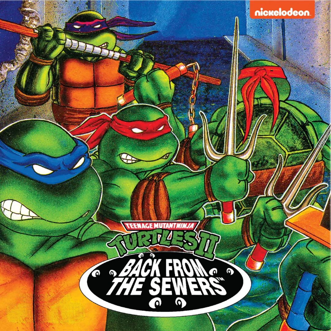 Konami Kukeiha Club "Teenage Mutant Ninja Turtles II: Back from the Sewers" LP