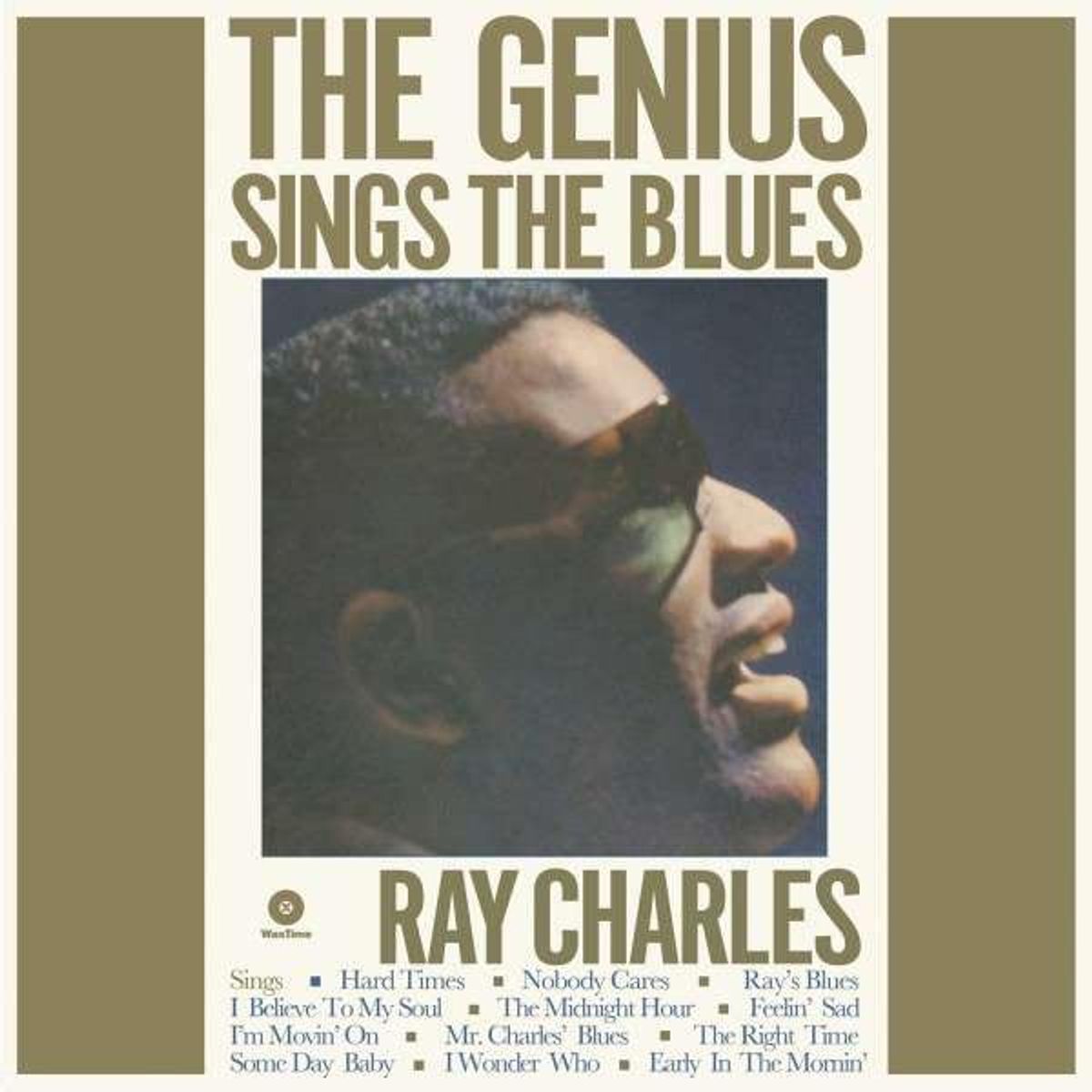 RAY Charles “Genius Sings the Blues” LP cover art