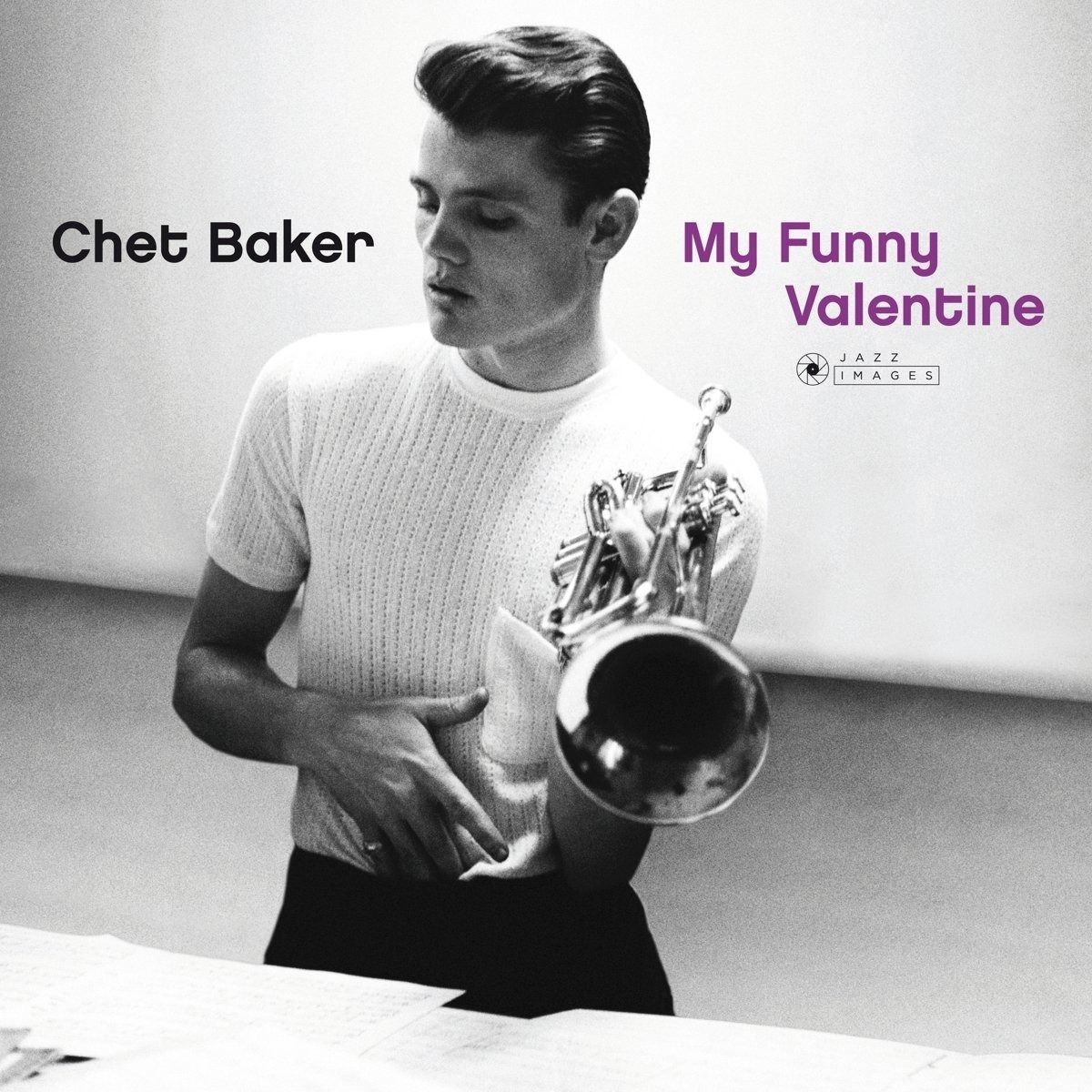 Chet Baker “My Funny Valentine” (180g/GATEFOLD) LP cover art