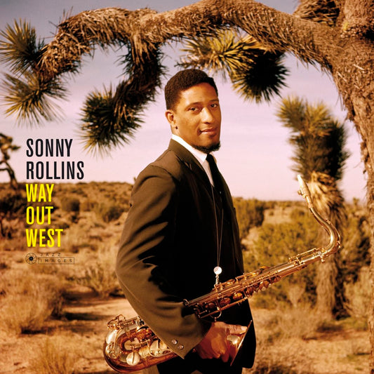 Sonny Rollins “Way Out West” (GATEFOLD/PHOTOGRAPHS BY WILLIAM CLAXTON/180g) LP cover art