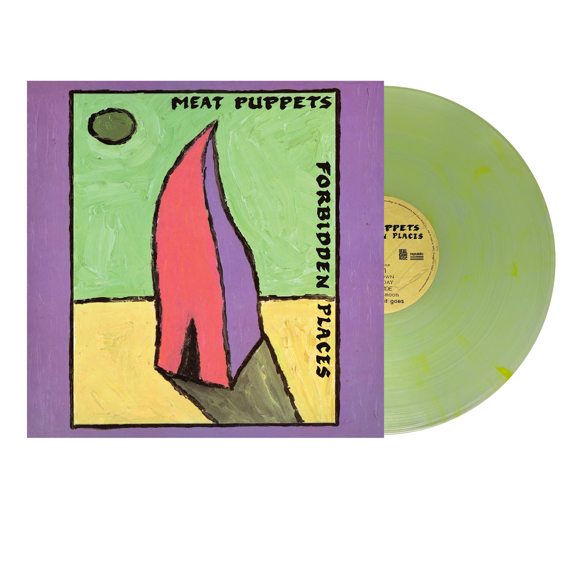 Meat Puppets "Forbidden Places (35th Anniversary)" LP cover art