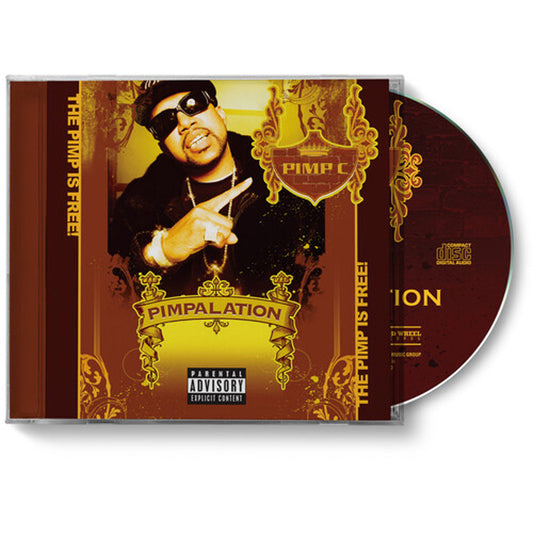 Pimp C "Pimpalation (20th Anniversary Reissue)" CD cover art