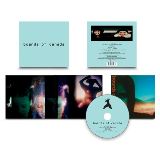 Boards of Canada "Hi Scores (30th Anniversary Reissue)" CD cover art