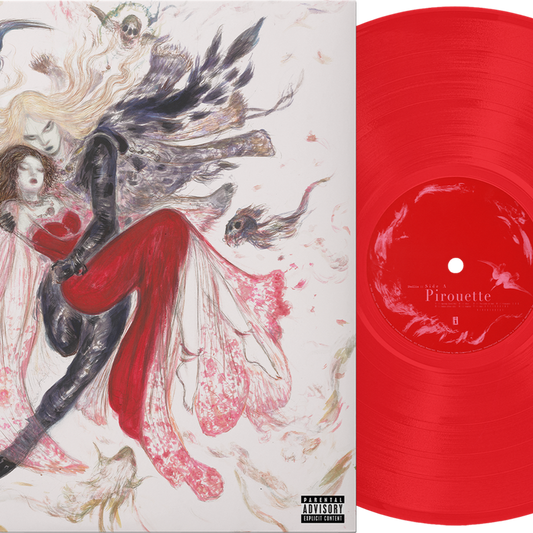 2hollis "Pirouette" (Red Vinyl) LP cover art