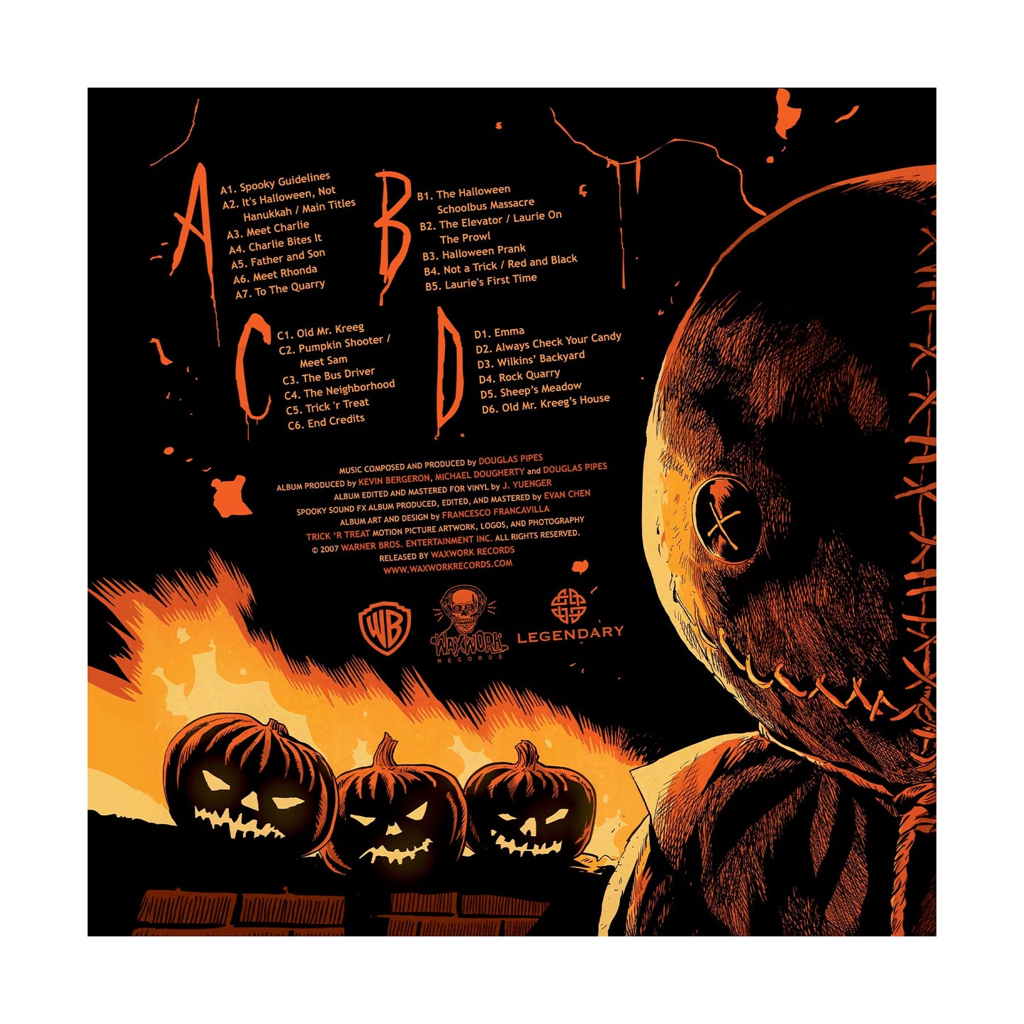Douglas Pipes "Trick 'R' Treat" 2LP