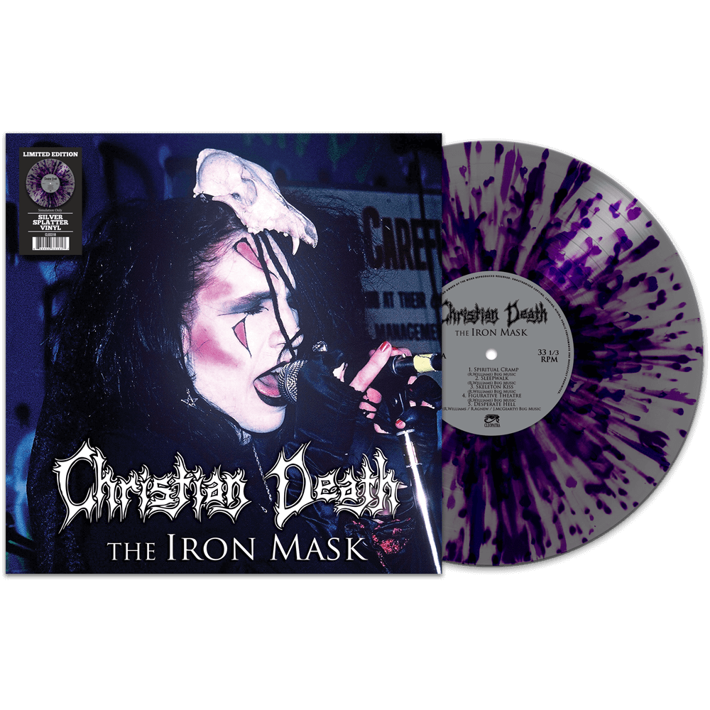 Christian Death - The Iron Mask LP cover art