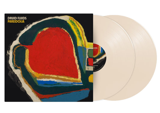 Druid Fluids "Pareidolia" (Opaque Bone Vinyl) 2xLP cover art
