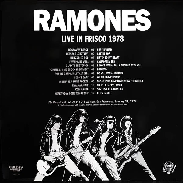 Ramones "Live In Frisco 1978" LP