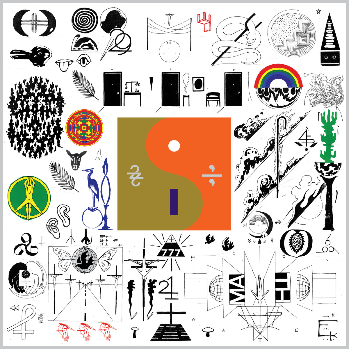 Bon Iver "22, A Million (10th Anniversary Edition)" (Frosted Silver Vinyl) LP
