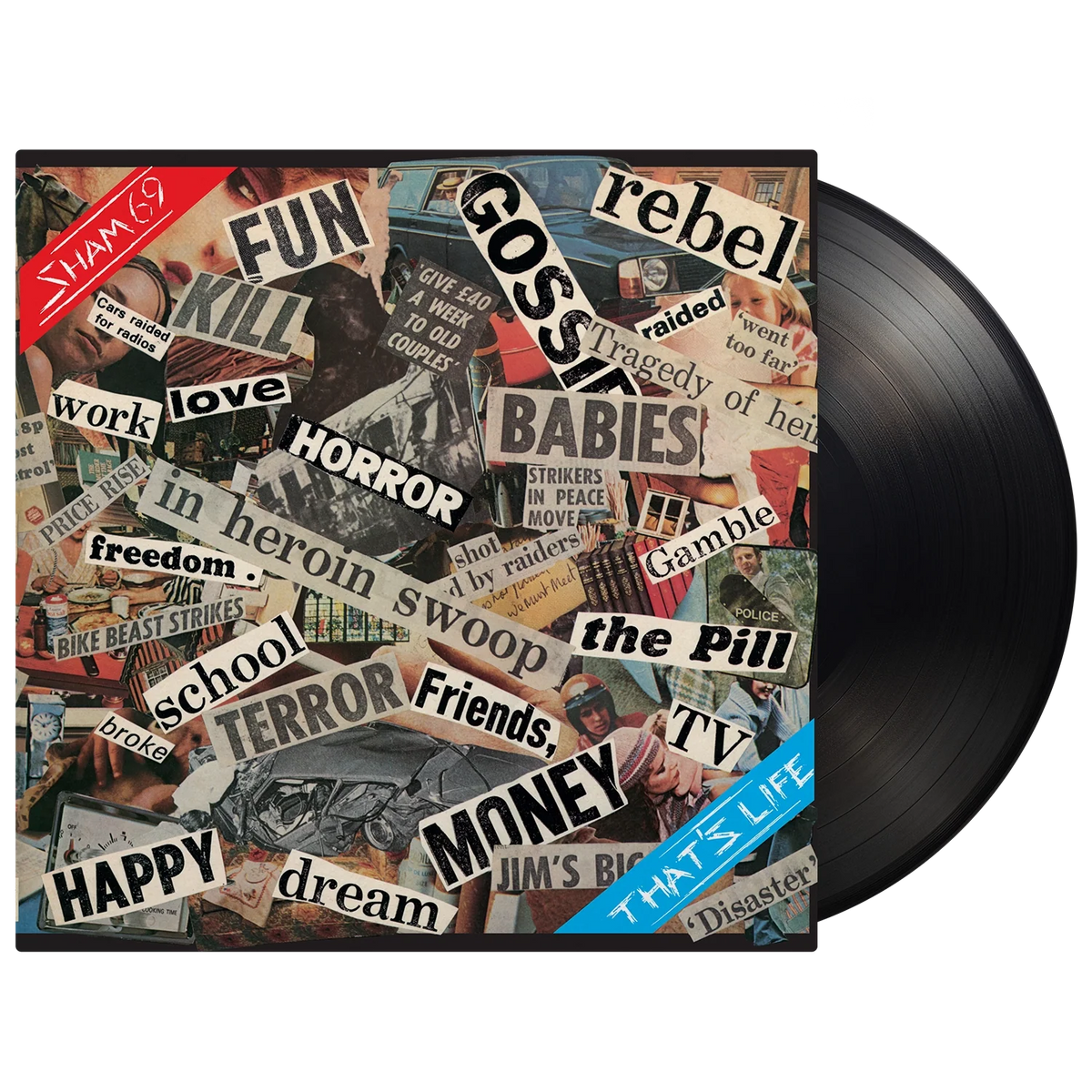 Sham 69 "That's Life" LP