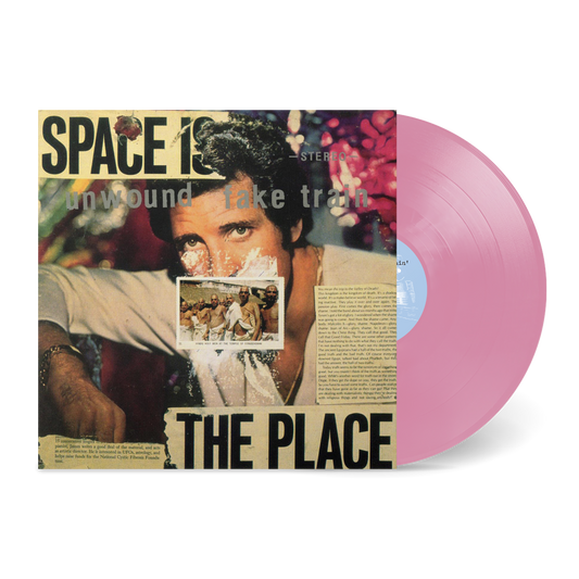 Unwound “Fake Train (Opaque Pink Vinyl)” LP cover art