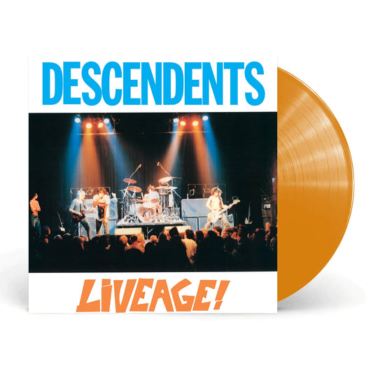 Descendents “Liveage!” LP (Transparent Orange Vinyl)
