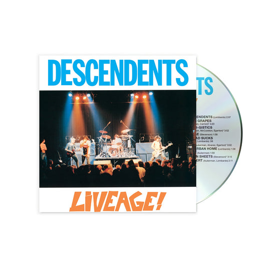 Descendents “Liveage!” CD