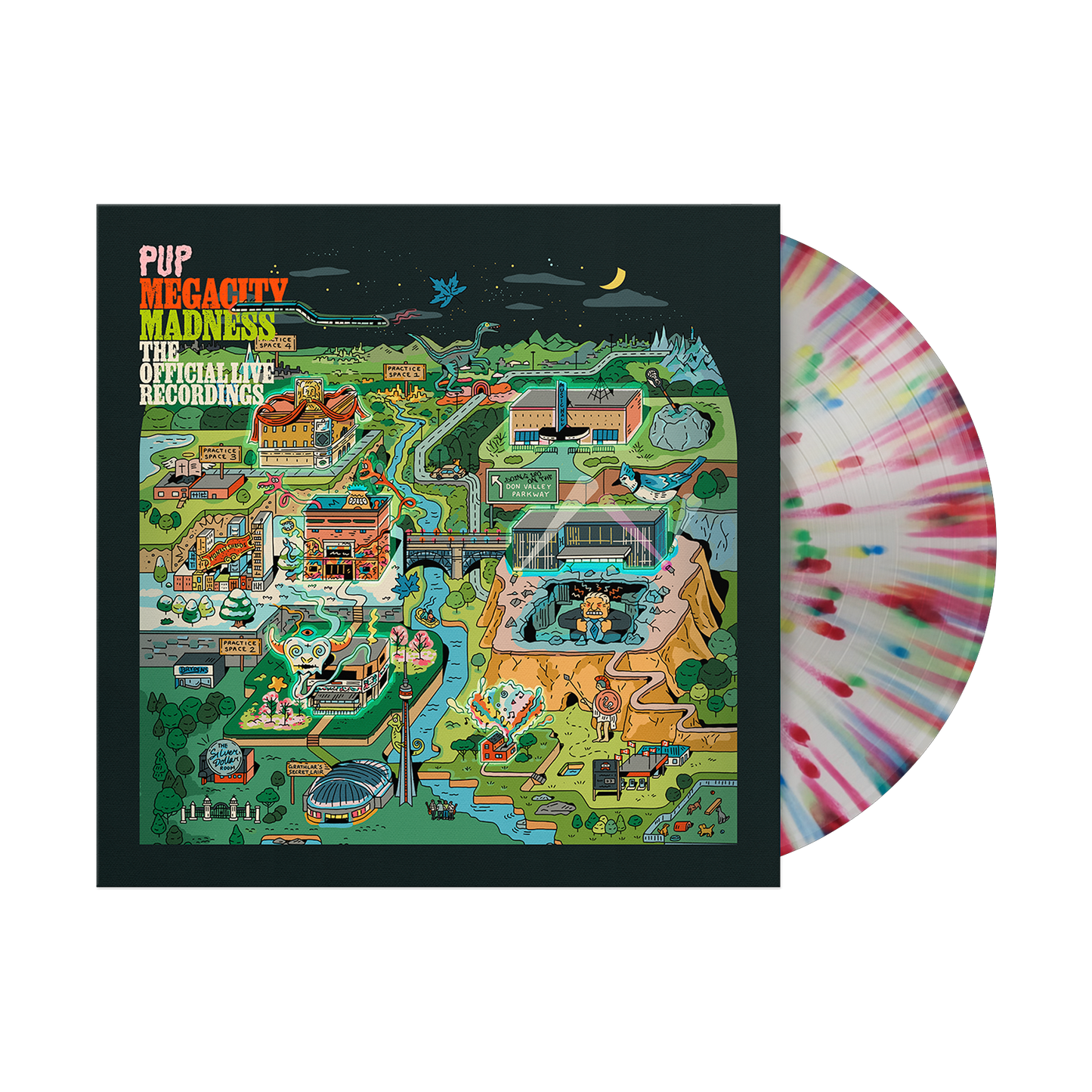 Pup “Megacity Madness - The Official Live Recordings” LP