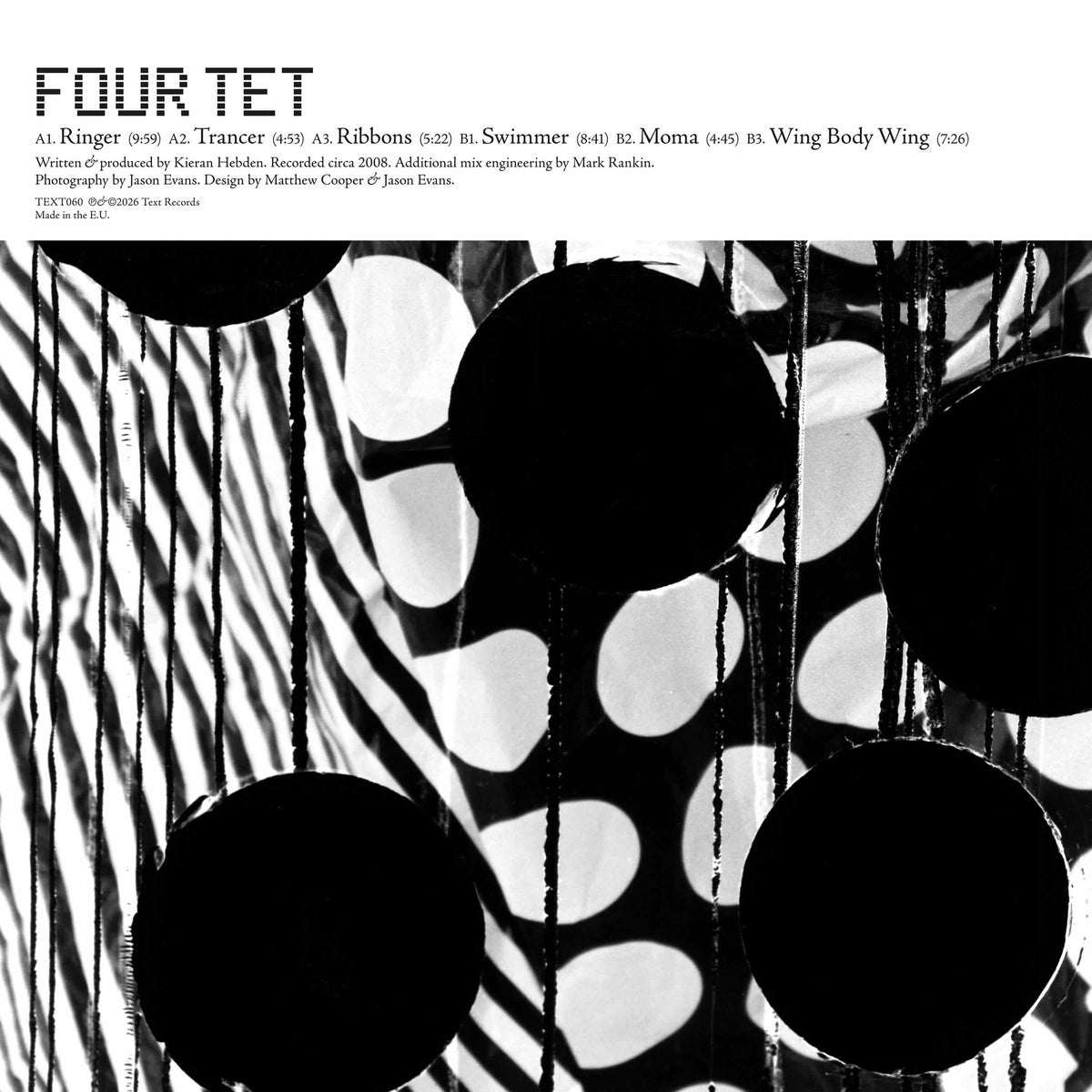 Four Tet "Ringer" CD cover art