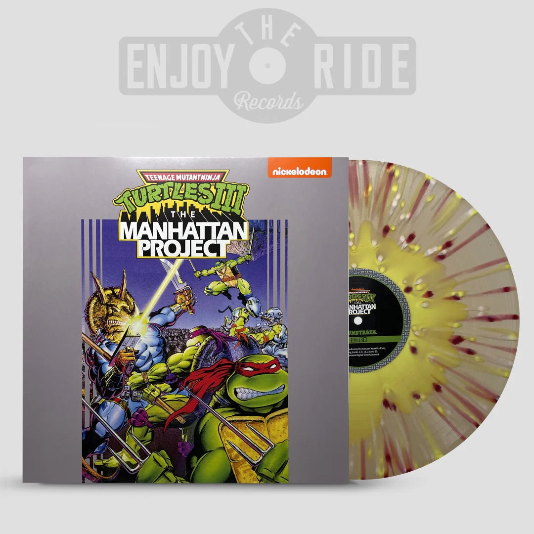 Konami Kukeiha Club "Teenage Mutant Ninja Turtles III: The Manhattan Project" LP