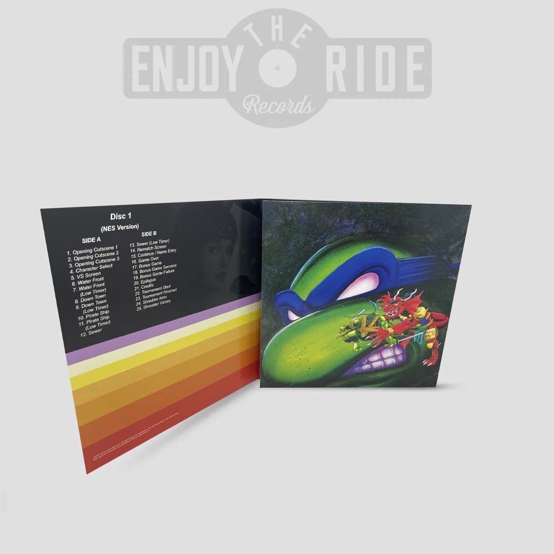 Konami Kukeiha Club "Teenage Mutant Ninja Turtles Tournament Fighters" 3LP