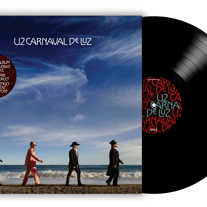 U2 "Carnaval De Luz" (180g Vinyl) LP cover art