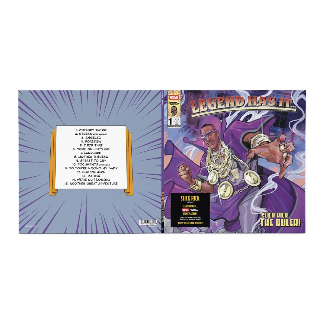 Slick Rick "VICTORY (Marvel Variant Edition)" LP