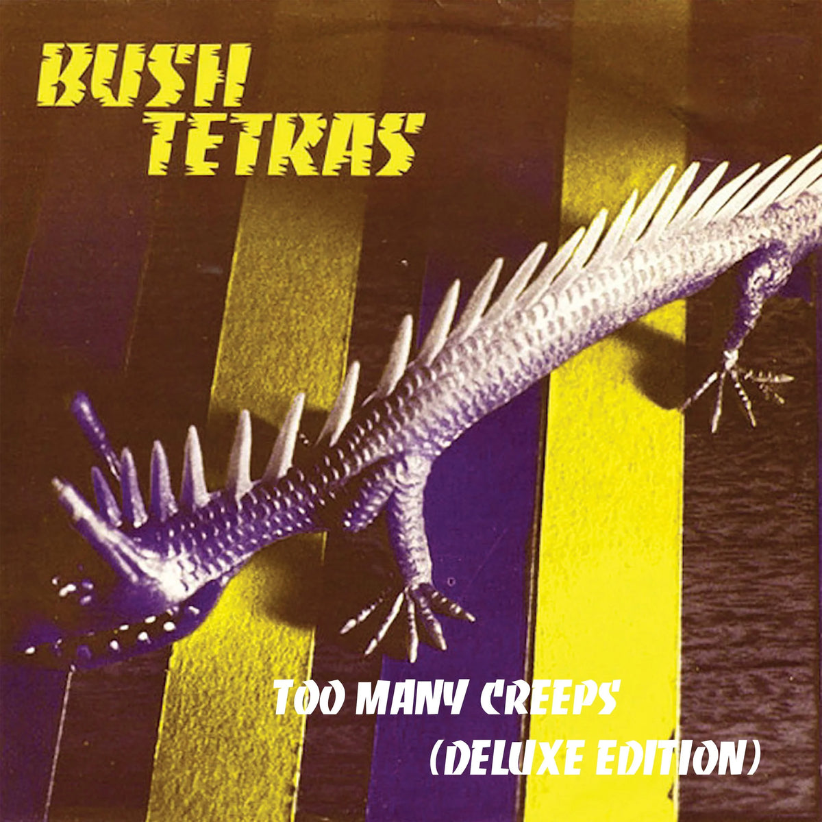 Bush Tetras "Too Many Creeps (Deluxe Reissue)" LP cover art
