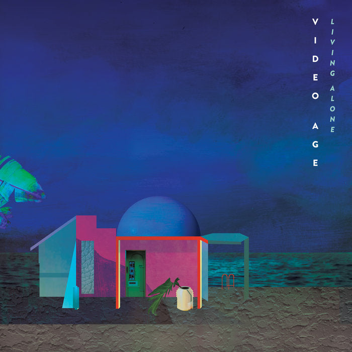 Video Age "Living Alone" (Adobe Red Vinyl) LP cover art