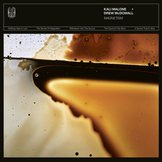 Kali Malone & Drew McDowall "Magnetism" LP album cover