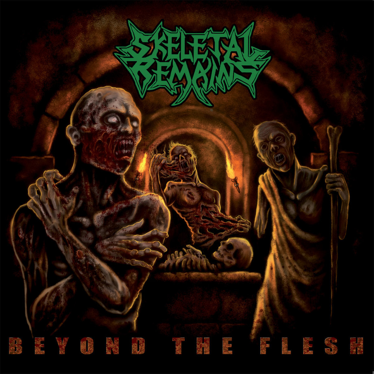 Skeletal Remains Beyond The Flesh album cover