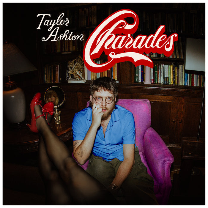 Taylor Ashton "Charades" (Laguna Blue Ecomix Vinyl) LP cover art