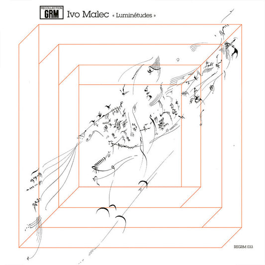 Ivo Malec “Luminétudes” LP cover