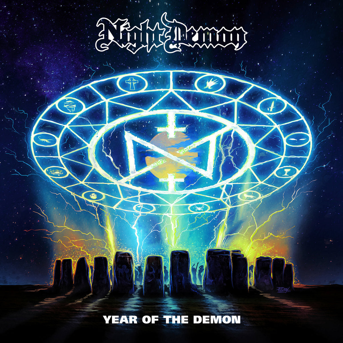 Night Demon Year Of The Demon album cover