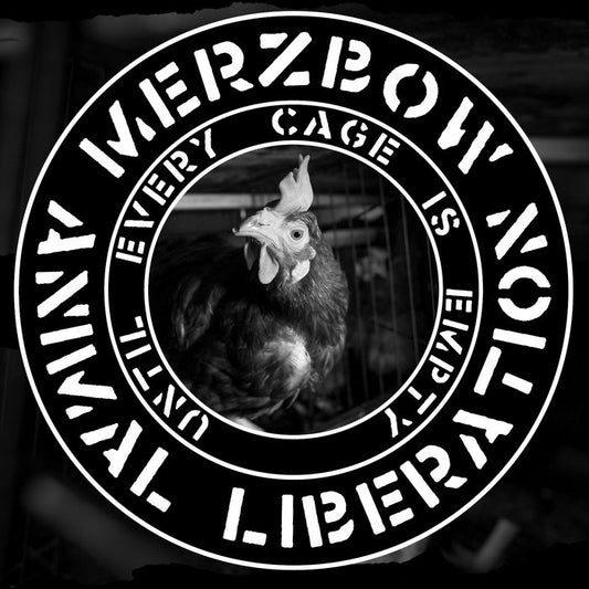 Merzbow “Animal Liberation: Until Every Cage Is Empty” CD cover art