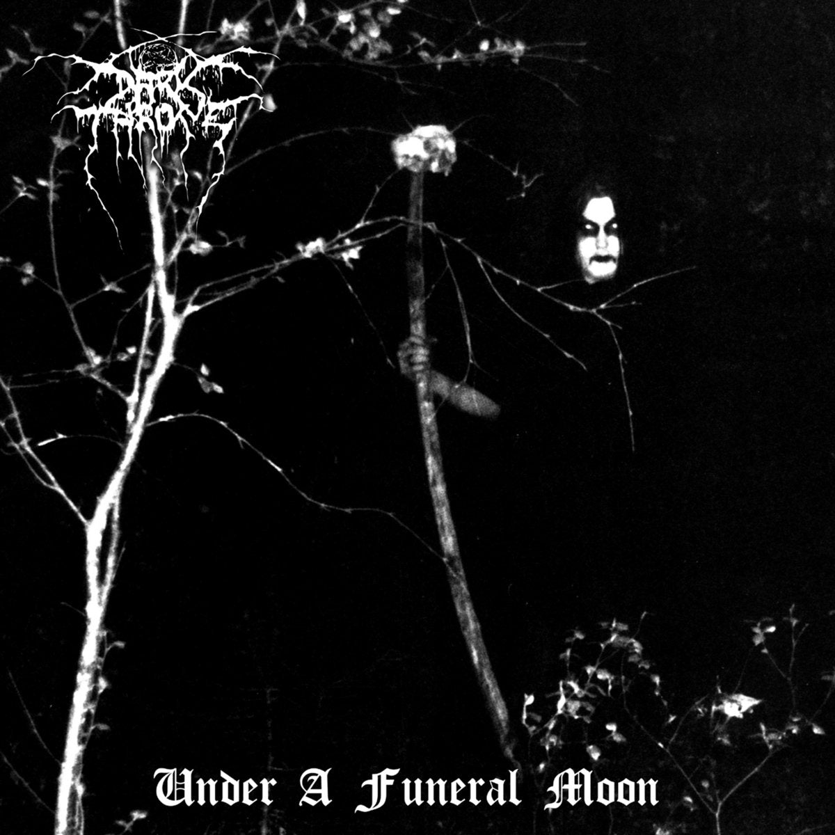 Darkthrone "Under A Funeral Moon" CD cover art