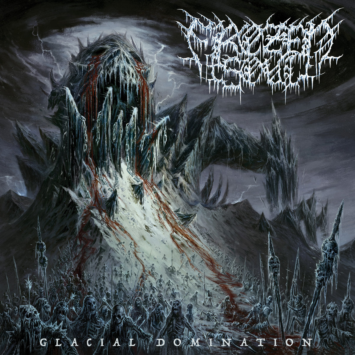 Frozen Soul Glacial Domination album cover