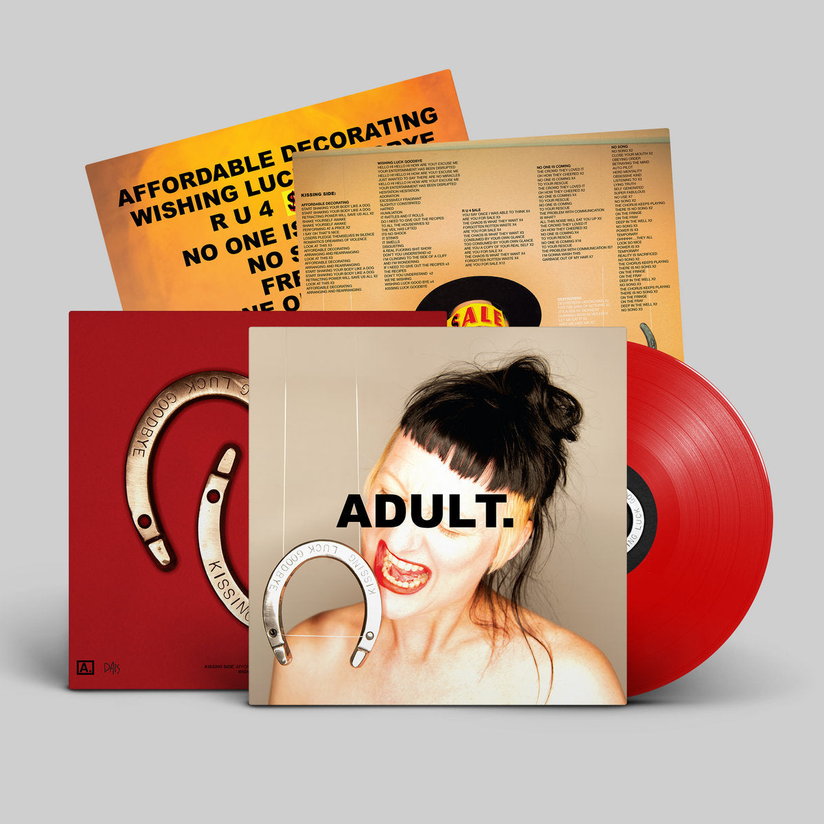 Adult "Kissing Luck Goodbye" LP